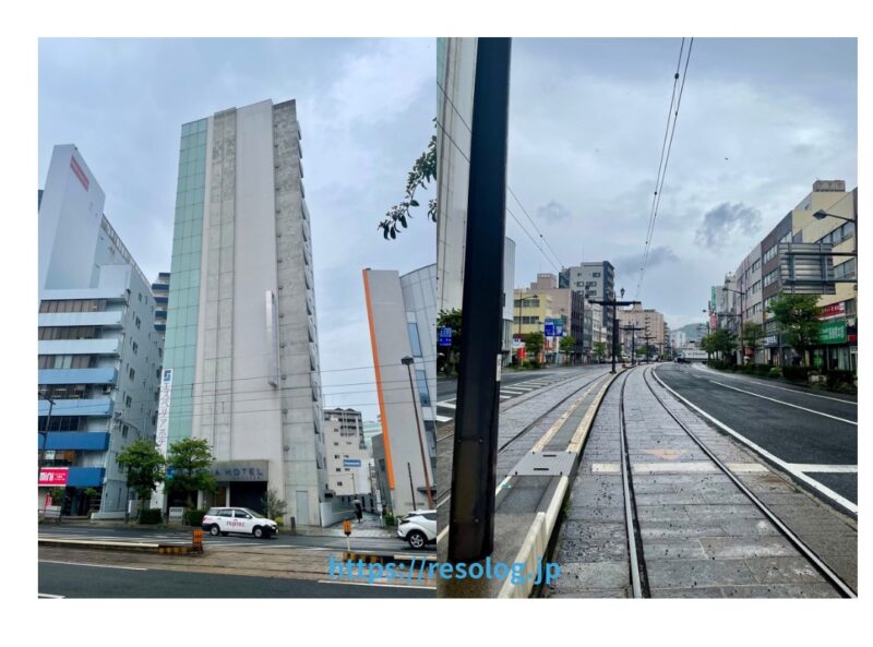 エスペリアホテル長崎の外観