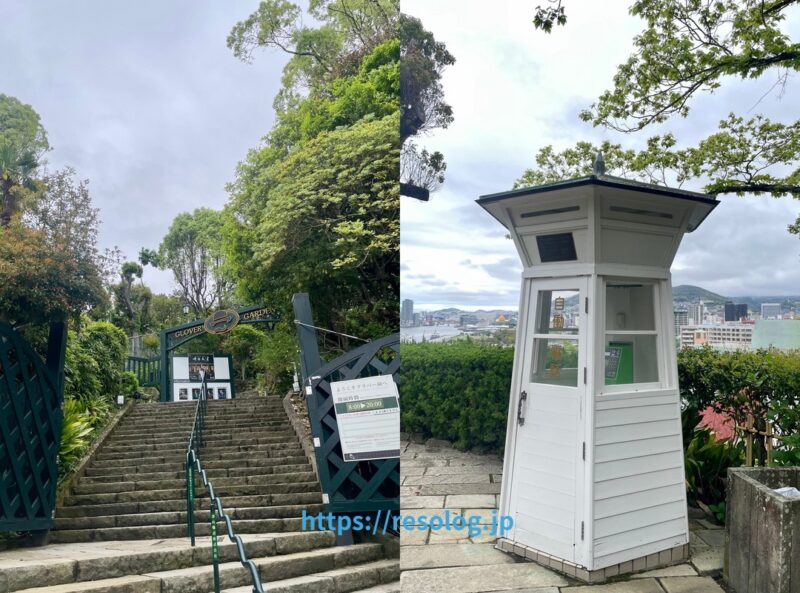 グラバー園入り口