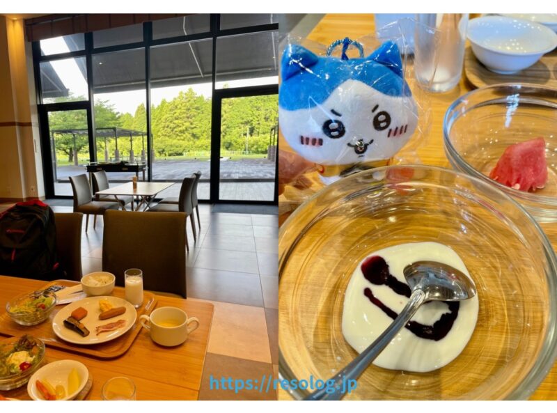 エアポートホテル熊本の朝食の様子