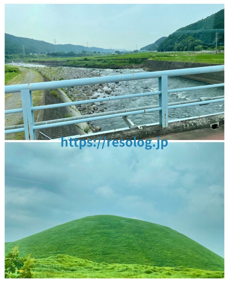 阿蘇山へ向けての道中