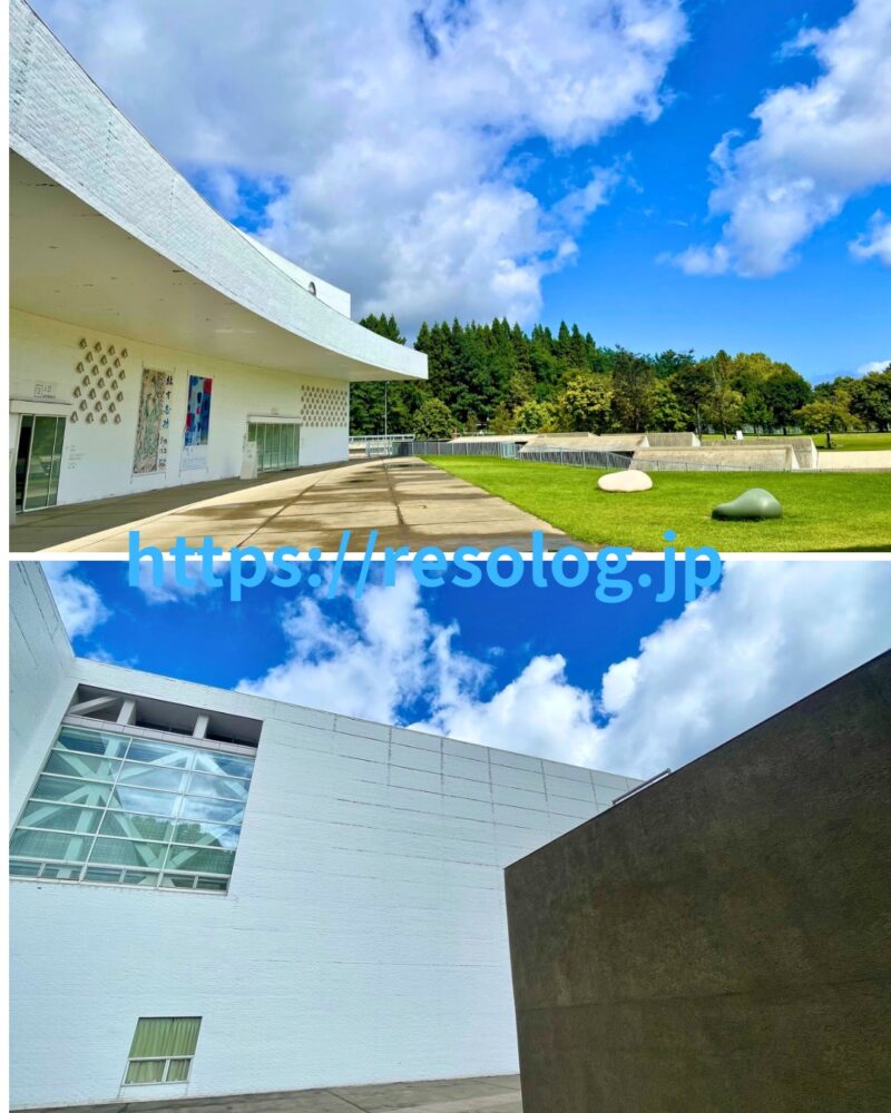 青森県立美術館、外観