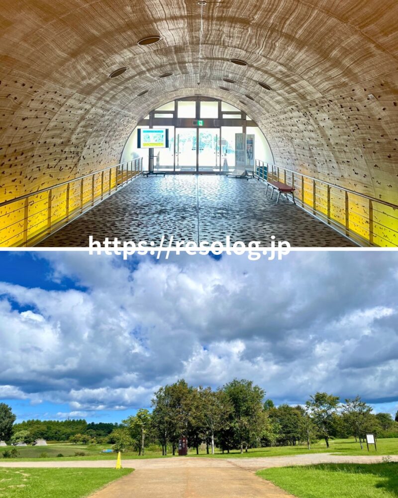 三内丸山遺跡、時空トンネル〜遺跡