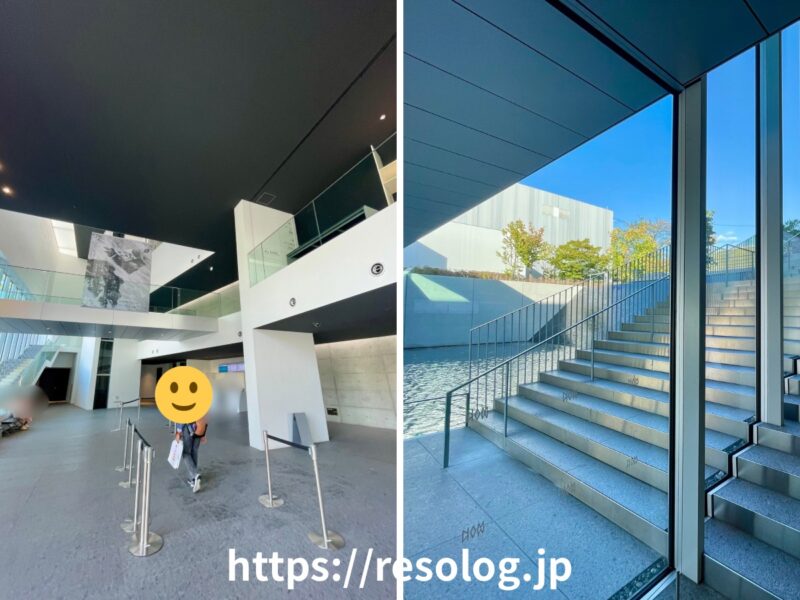 長野県立美術館の館内