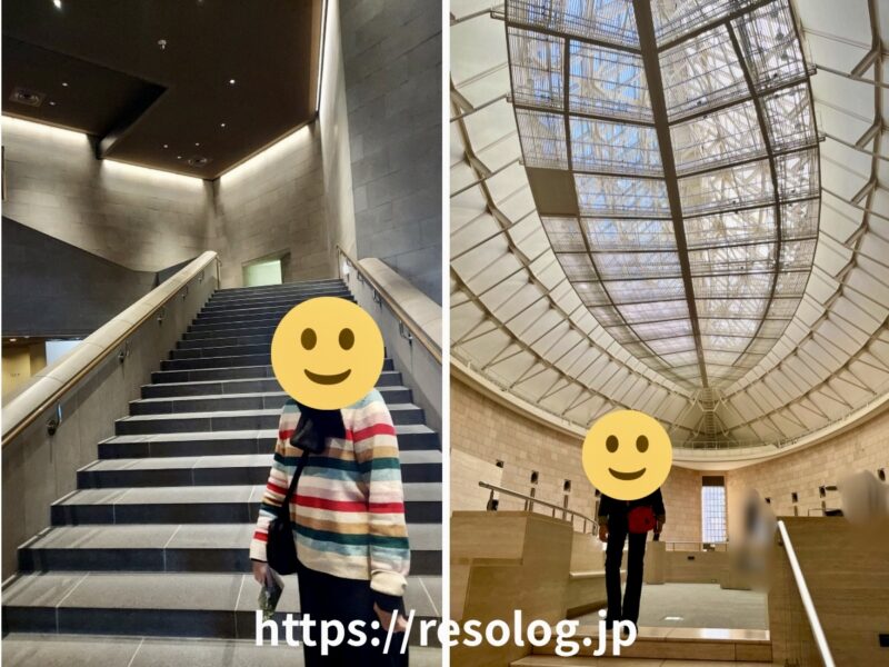 静岡県立美術館、館内