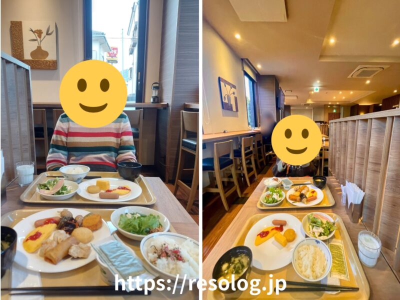 ホテルルートイン清水インター、朝食